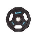 Weight Plates Olympic PU Coated Weight Barbell Plates Single PU Home Commercial Gym Weightlifting Olympic Plates Fitness Training Equipment (Size : 15kg*33lb*1)