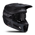 Crosshjelm Leatt Moto 3.5 med Crossbriller Stealth