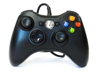 Hobbytech - Manette De Jeu Filaire Pour Xbox360 - Noire