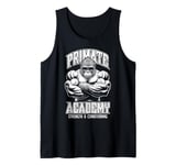 Gorilla Gym Funny Primate Academy Strength & Conditioning Tank Top