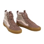 Vans Women's Filmore Hi VansGuard Sneaker, Suede/Nylon Brown/Gum, 5 UK