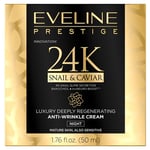 Prestige 24k Snail & Caviar lyxig djupt regenererande anti-rynkkräm för natten 50ml