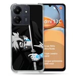 Cokitec Coque Renforcée pour Xiaomi Redmi 13C 4G Manga Boruto Epée