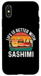 iPhone X/XS Funny Sashimi Food Lover Case