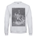 Sweat Shirt Homme Le Deluge Ancien Testament Bible Gustave Dore Gravure