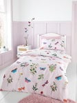 Rhs Butterfly Garden Duvet Cover Set - Multi