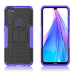 Offroad Xiaomi Redmi Note 8T skal - Lila Lila