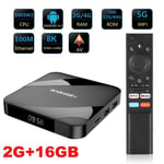 Android 14.0 Smart TV Box 8K HD Smart TV digisovitin AV1 Dual-WIFI BT Voice kaukosäädin 3D Video Media Player Kotiteatteri TV Box