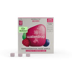 waterdrop® Microlyte BERRY | 12 Rapid Hydration Tablets with 4 Electrolytes, 9 Vitamins, Zinc -3 Flavours | Keto, Gluten-Free, Zero Sugar & Vegan Recovery Drink | Rapid Rehydration | Water Flavouring