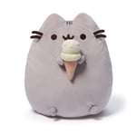 Pusheen the Cat 9" Plush pusheen with Ice Cream Cone