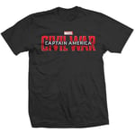 Captain America Civil War Movie Logo T-Shirt