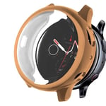 OcioDual Coque de Protection en TPU, Coleur Or Rose Compatible avec Les Montres Intelligentes Samsung Galaxy Watch Active 2 (44mm), Housse de Protection Anti Chocs et Anti-Rayures