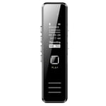 32GB Dictaphone Voice Recorder, YOUKUKE Professional Digital Voice Recorder with LCD Display, Usb Rechareable Voice Recorder with MP3 Player, Stereo HD Recording Voice Recorder&Interviews, Black