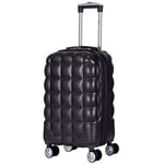 Flight Knight Bubble Suitcase Ryanair easyJet Jet2 Approved 55x35x20cm Hardcase Cabin Luggage Carry On Hand Luggage