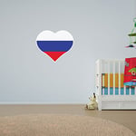 I Love Russia Vinyl Wall Art