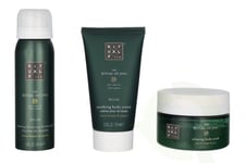 Rituals Trial Jing Set 245 ml Body Scrub 125g/Body Cream 70ml/Foaming Shower Gel 50ml