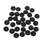 30st bekväma öronkuddar för headset 15 mm-20 mm hörlurar hörselkåpor Memory Foam cover Hörlursdynor Reparera delar rekvisita