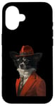 iPhone 16 Papillon Dog Suit Case