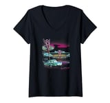 Disney Pixar Cars Radiator Springs Flo's Cafe T-Shirt avec Col en V