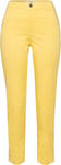 BRAX Women's Style Mary S Ultralight Organic Cotton Shortened Pants, Banana, 36W x 32L