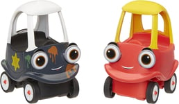 Little Tikes Lets Go Cozy Coupe - 2 Mini Colour Change Vehicles For Tabletop  