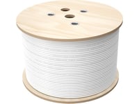 Q-Lantec Multikabel Q-Lantec Multimedia 2 X U/Utp Kat.5E + 2 X Rg6 + 2 X Fo G657a1, Pvc, Grå 500M