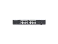 Splitterbryter|Ruijie|16X10base-T / 100Base-Tx / 1000Base-T|2Xsfp|Poe+-Kontakter 16|Rg-Es218gc-P