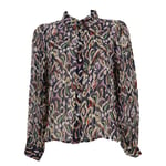 Chemise Manches Longues Molly Bracken Woven Shirt Navy Molly Ladies Violet