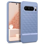 Caseology Parallax pour Coque Google Pixel 8 Pro, [Design Cube Hexa 3D], Protection Militaire Anti-Choc pour Google Pixel 8 Pro - Bay Blue