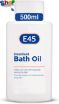 Bath  Oil  500  Ml –    Bath  Oil  Emollient  to  Moisturise &  Hydrate  Dry  Sk