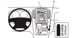 Kia Carnival 06-11, Vinklet