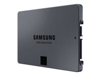 Samsung 870 QVO MZ-77Q1T0BW - SSD - chiffré - 1 To - interne - 2.5" - SATA 6Gb/s - mémoire tampon : 1 Go - AES 256 bits - TCG Opal Encryption