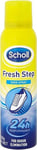 Scholl Fresh Step Foot Spray 150ml Odor Protection Deodorant