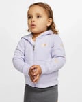 NIKE AIR HOODIE + LEGGINGS SET SIZE 3-4 YEARS (CQ8699 021) PURPLE / GREY