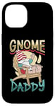 Coque pour iPhone 14 Papa le gnome - nain de jardin