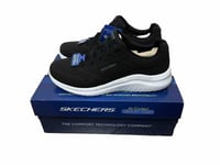 Skechers Men's Ultra Flex 2.0 – Cryptic Trainers Black, UK 9 BNIB