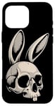 iPhone 16 Pro Max Bunny Skull Cross Bone Crossbones Jolly Roger Bad Rabbit Case