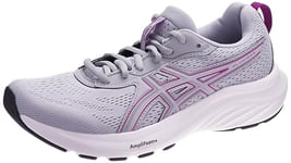 ASICS Womens Contend 9 Road Running Shoes Grey/Purple 5