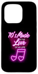 iPhone 15 Pro 70's Music Is The Love Of My Life Melody Case