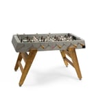 RS Barcelona - RS3 Wood Football Table, Inox Shot Blasting - Spel