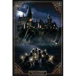 ABYSTYLE - HARRY POTTER - Poster « Château de Poudlard » roulé filmé (91.5x61cm)