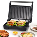 SUPERLEX 180° Fold-Out Sandwich Toaster Maker Electric Health Panini Press Grill