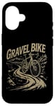 Coque pour iPhone 16 Faites Du Gravelbike Sur Le Gravel