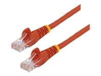 Startech.Com Cat5e Cable - 10 M Red Ethernet Cable - Snagless - Cat5e Patch Cord - Cat5e Utp Cable - Rj45 Network Cable - Patch-Kabel - Rj-45 (Hane) Till Rj-45 (Hane) - 10 M - Utp - Cat 5E - Hakfri - Röd