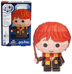 4D BUILD - Puzzle 3D - Puzzle Harry Potter - Jeu Harry Potter 87 Pièces - Ron Weasley Style Manga - Puzzle Adulte - Jeu Construction à Collectionner - Jouet adulte - Jeu Enfant 12 ans et +