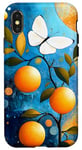 Coque pour iPhone X/XS Orange, motif fruits – fruits oranges