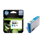 HP 364 XL cyan Ink Cartridge, blistered