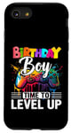 Coque pour iPhone SE (2020) / 7 / 8 Jeu vidéo Level Up Birthday Boy