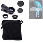 For Vivo X100 Pro Camera Set Fish Eye Wide Angle Macro Lens 