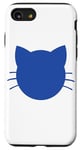 iPhone SE (2020) / 7 / 8 Blue Cat Dot In A Red State Nebraska Harris Walz 2024 Case